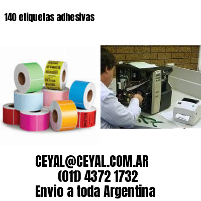 140 etiquetas adhesivas