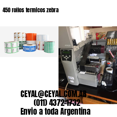 450 rollos termicos zebra