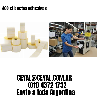 460 etiquetas adhesivas