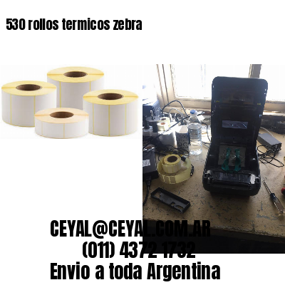 530 rollos termicos zebra