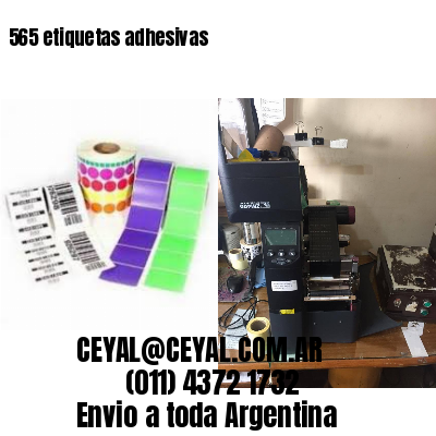 565 etiquetas adhesivas