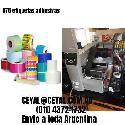 575 etiquetas adhesivas