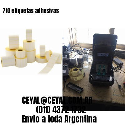 710 etiquetas adhesivas