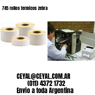 745 rollos termicos zebra