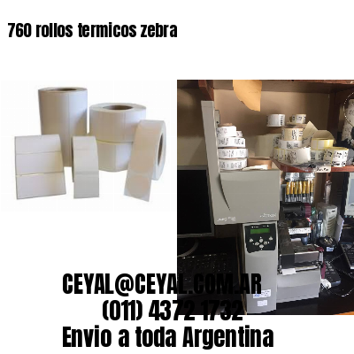 760 rollos termicos zebra