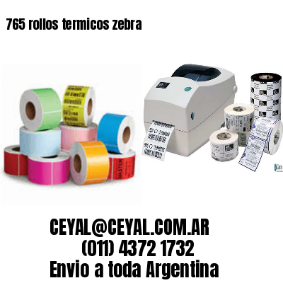 765 rollos termicos zebra