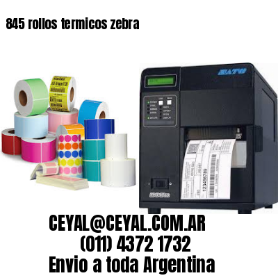 845 rollos termicos zebra