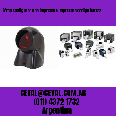 Cómo configurar una impresora {w.Zebra}