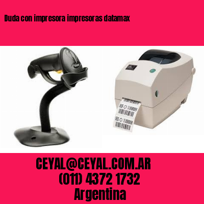 Duda con impresora {w.Zebra}