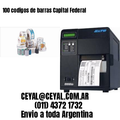 100 codigos de barras Capital Federal