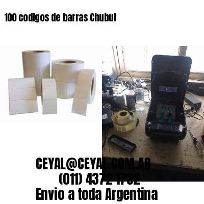 100 codigos de barras Chubut