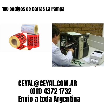 100 codigos de barras La Pampa