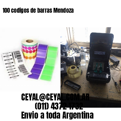 100 codigos de barras Mendoza