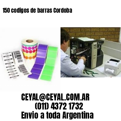 150 codigos de barras Cordoba