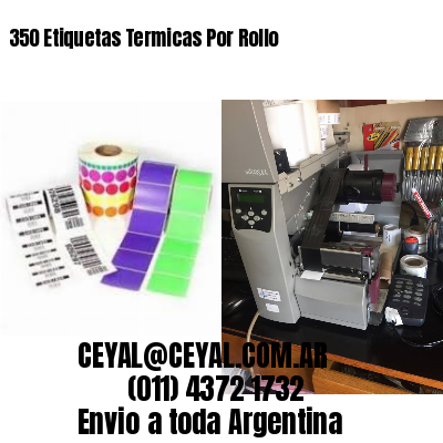 350 Etiquetas Termicas Por Rollo
