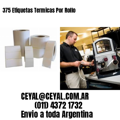 375 Etiquetas Termicas Por Rollo