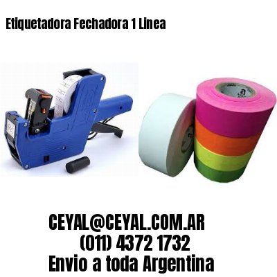 Etiquetadora Fechadora 1 Linea