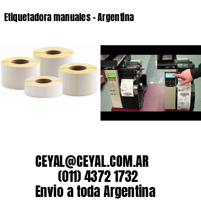 Etiquetadora manuales – Argentina