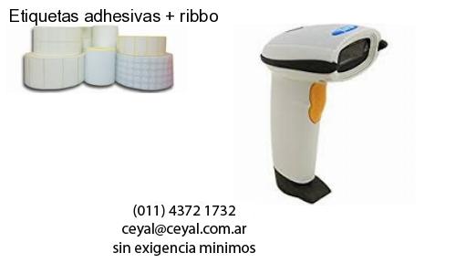 Etiquetas adhesivas ribbo