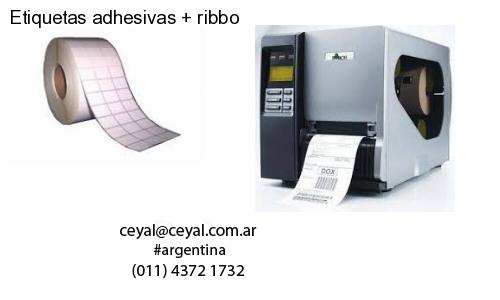 Etiquetas adhesivas ribbo