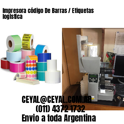 Impresora código De Barras / Etiquetas logistica