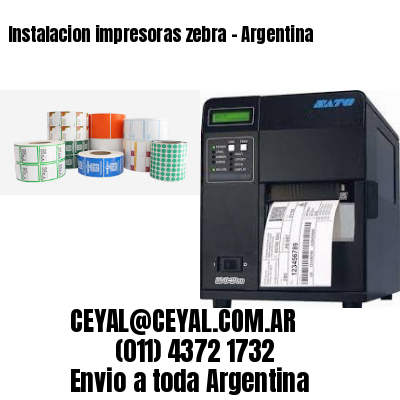 Instalacion impresoras zebra – Argentina