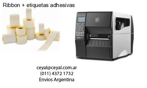 Ribbon etiquetas adhesivas