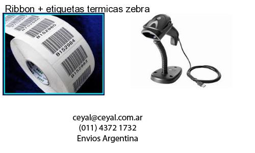 Ribbon etiquetas termicas zebra