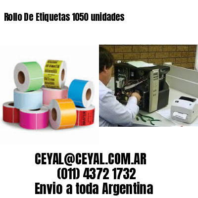 Rollo De Etiquetas 1050 unidades