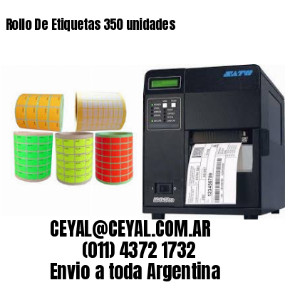 Rollo De Etiquetas 350 unidades