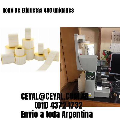 Rollo De Etiquetas 400 unidades