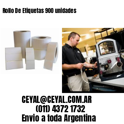 Rollo De Etiquetas 900 unidades