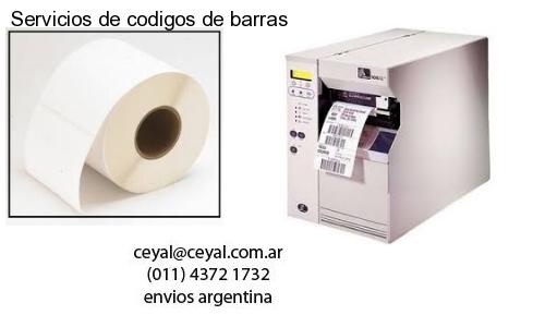 Servicios de codigos de barras