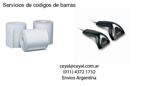 Servicios de codigos de barras