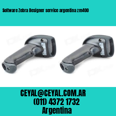Software Zebra Designer service argentina zm400
