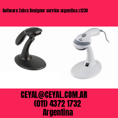 Software Zebra Designer service argentina zt230