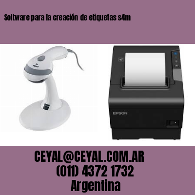Software para la creación de etiquetas s4m