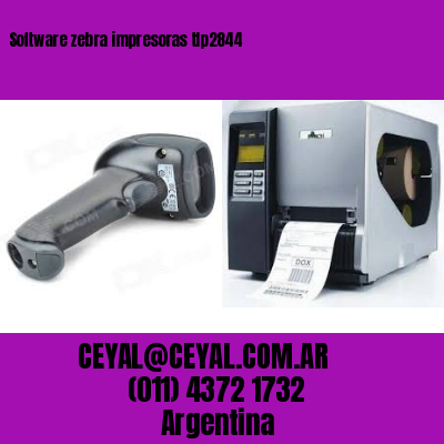 Software zebra impresoras tlp2844