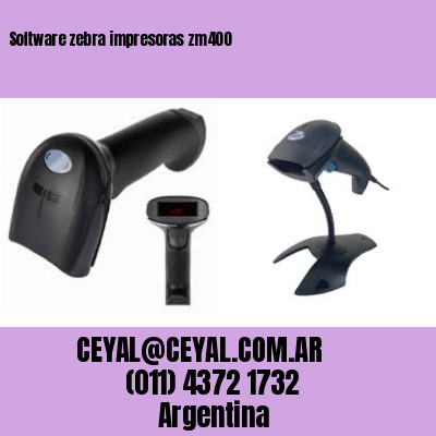 Software zebra impresoras zm400