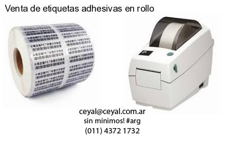 Venta de etiquetas adhesivas en rollo