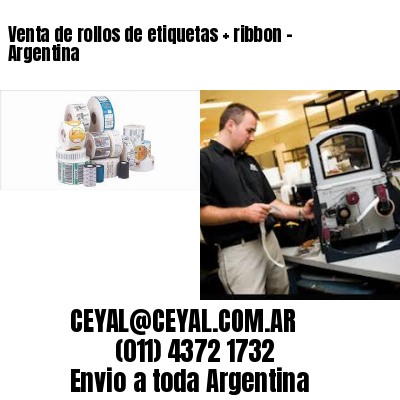 Venta de rollos de etiquetas   ribbon – Argentina
