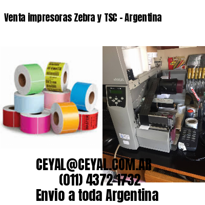 Venta impresoras Zebra y TSC – Argentina