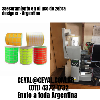 asesoramiento en el uso de zebra designer – Argentina