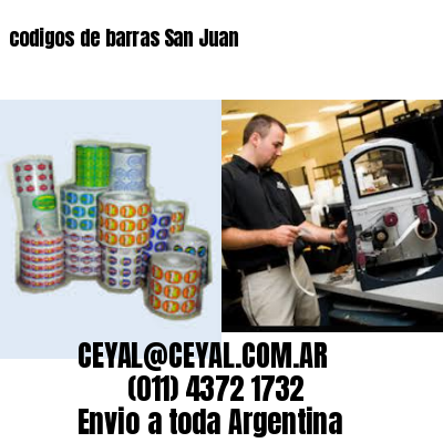 codigos de barras San Juan