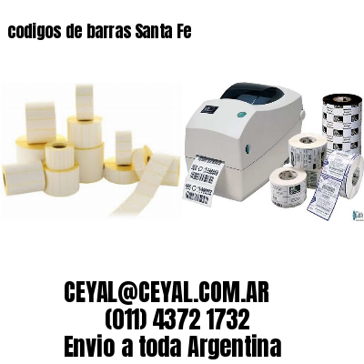 codigos de barras Santa Fe