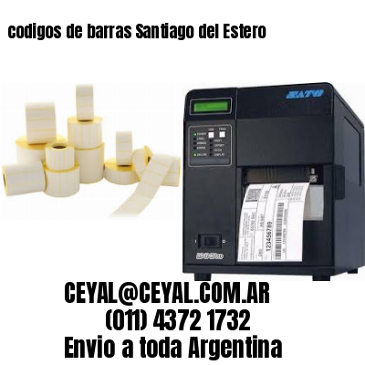 codigos de barras Santiago del Estero
