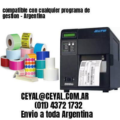 compatible con cualquier programa de gestion – Argentina