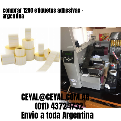 comprar 1200 etiquetas adhesivas – argentina