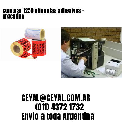 comprar 1250 etiquetas adhesivas – argentina