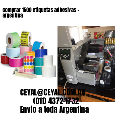 comprar 1500 etiquetas adhesivas – argentina